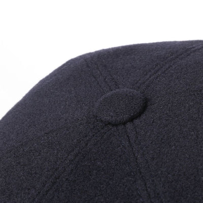 Stetson 6-Panel Cap Wool/Cashmere - Navy Sixpence