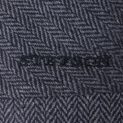 Stetson 6-panel Cap Silk - Gray Herringbone