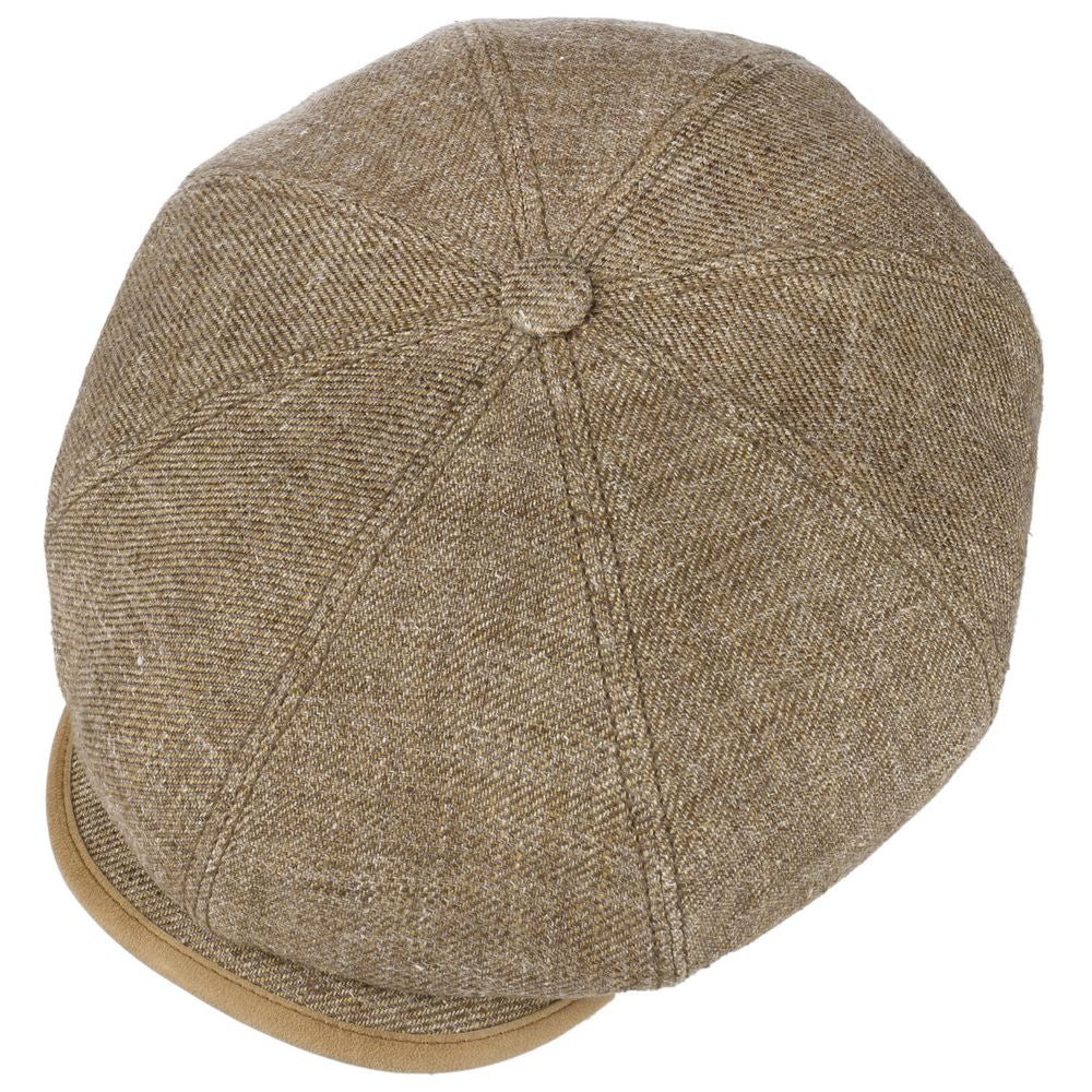 Stetson 8-panel Peaky Blinders Style Cap Brun Linned