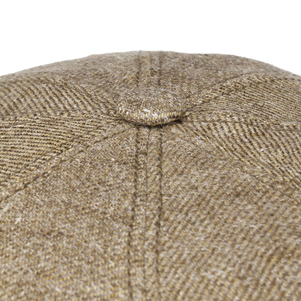 Stetson 8-panel Peaky Blinders Style Cap Brun Linned