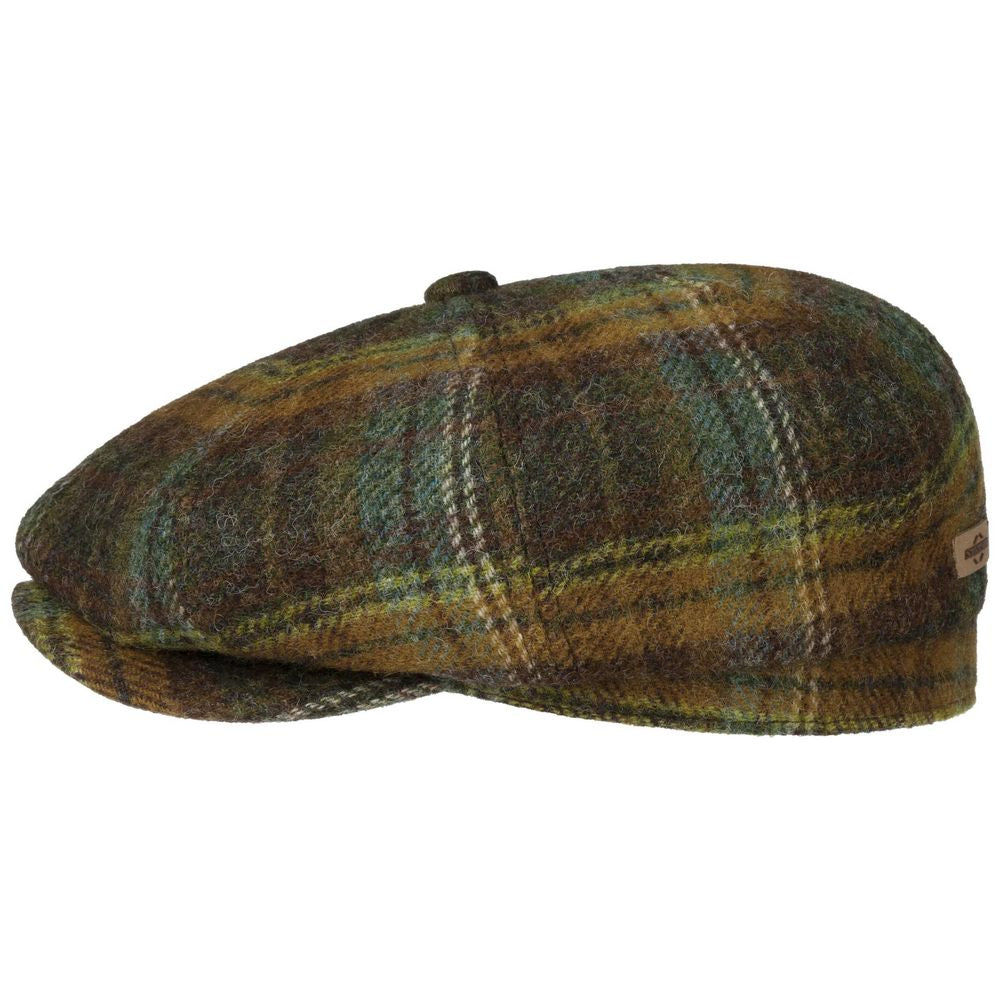 Stetson Hatteras Glen Check Wool with Earflaps