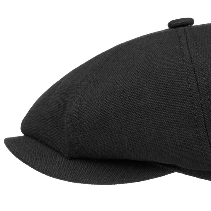 Stetson Hatteras Hatteras Superior Cotton Black - Flat Cap fra Stetson hos The Prince Webshop