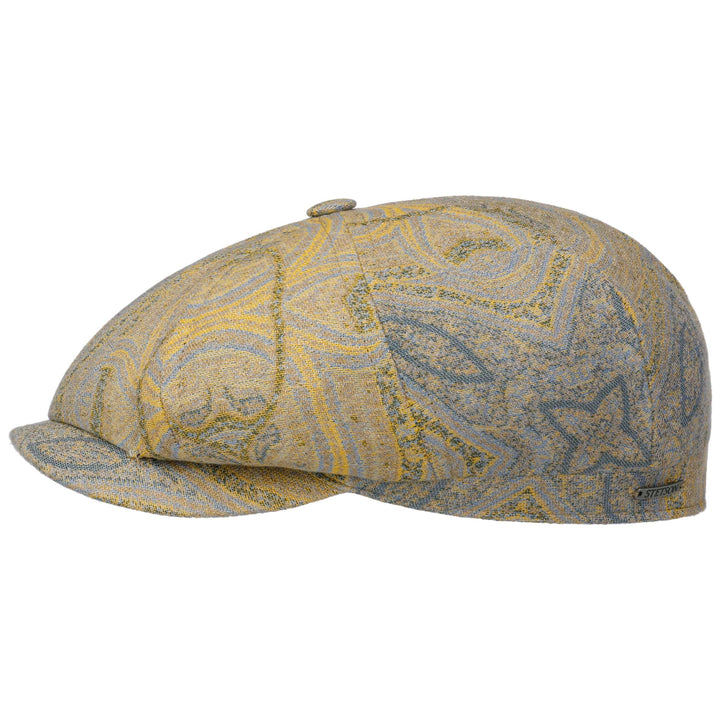 Stetson Hatteras Hatteras Cotton Jacquard Paisley - Flat Cap fra Stetson hos The Prince Webshop