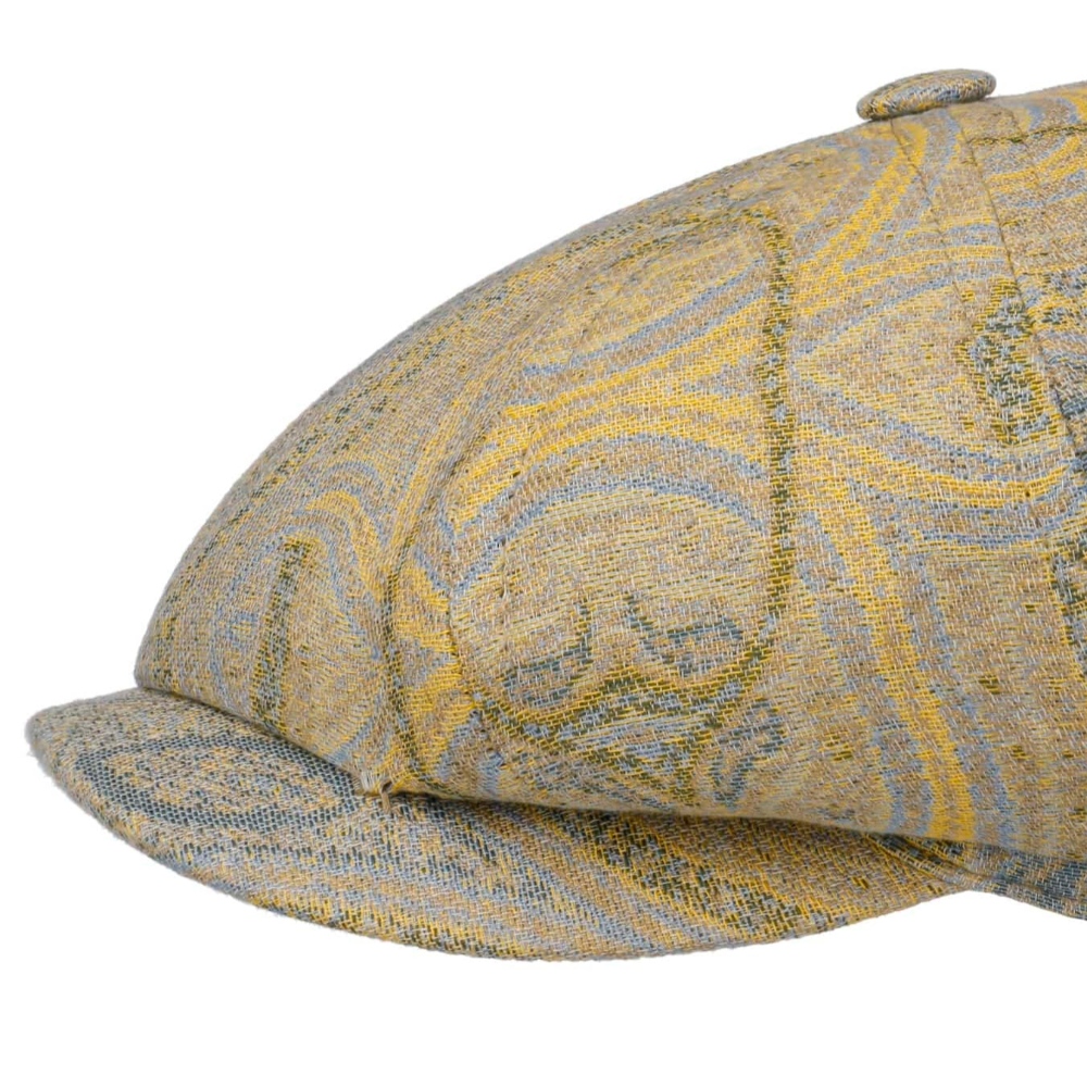 Stetson Hatteras Hatteras Cotton Jacquard Paisley - Flat Cap fra Stetson hos The Prince Webshop