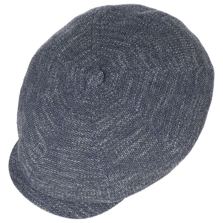 Stetson Hatteras Jersey - Blå Linned Sixpence Flat Cap