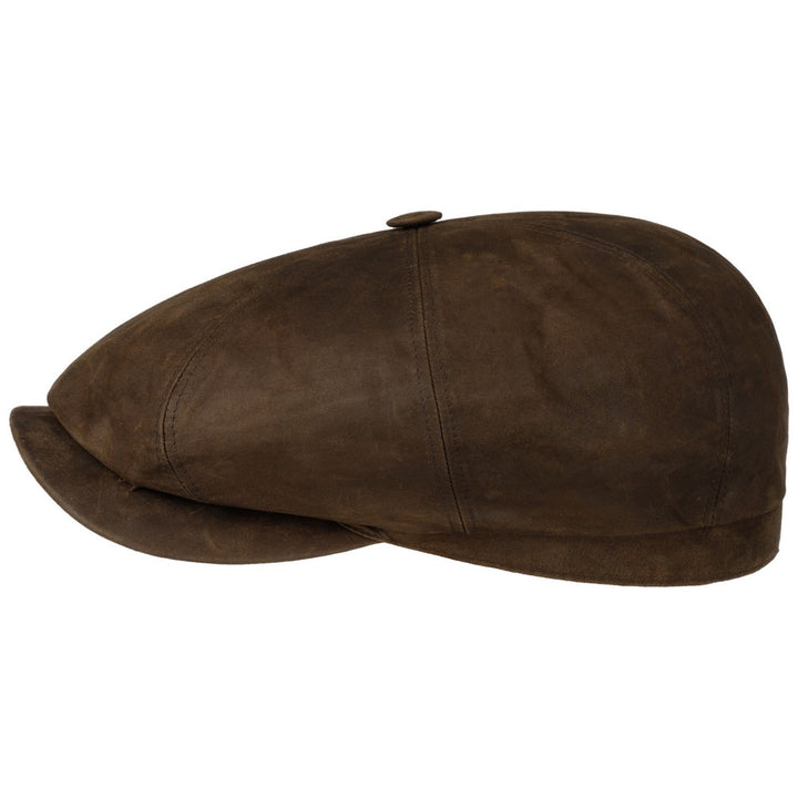 Stetson Hatteras Oily Goat Mud = G.H.O.A.T - Flat Cap fra Stetson hos The Prince Webshop