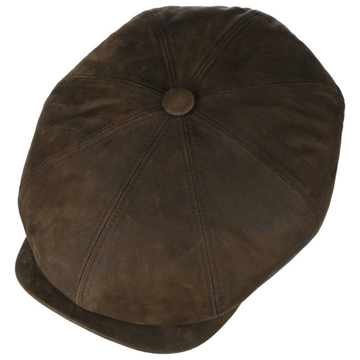 Stetson Hatteras Oily Goat Mud = G.H.O.A.T - Flat Cap fra Stetson hos The Prince Webshop