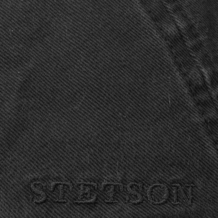 Stetson Ivy Cap Cotton - Sort Bomulds Sixpence