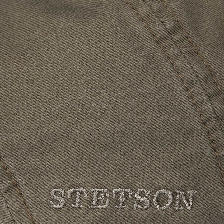 Stetson Ivy Cap Cotton - Vihreä puuvilla Sixpence