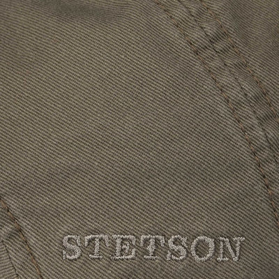 Stetson Ivy Cap Cotton - Grøn Bomulds Sixpence