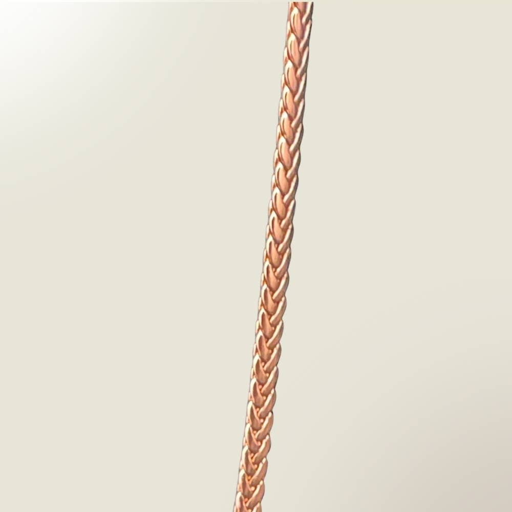 Necklace with copper links -d
