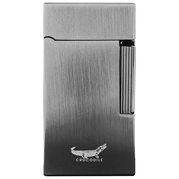 Formula Crocodile Wide Flame Jet Lighter - Brushed Nickel