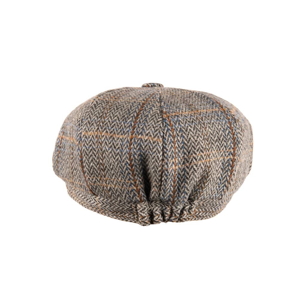 Heritage Tradition Carlyle Tweed Newsboy Cap Herringbone