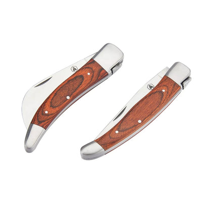 Set of 2 Laguiole Pocket Knives for the Garden
