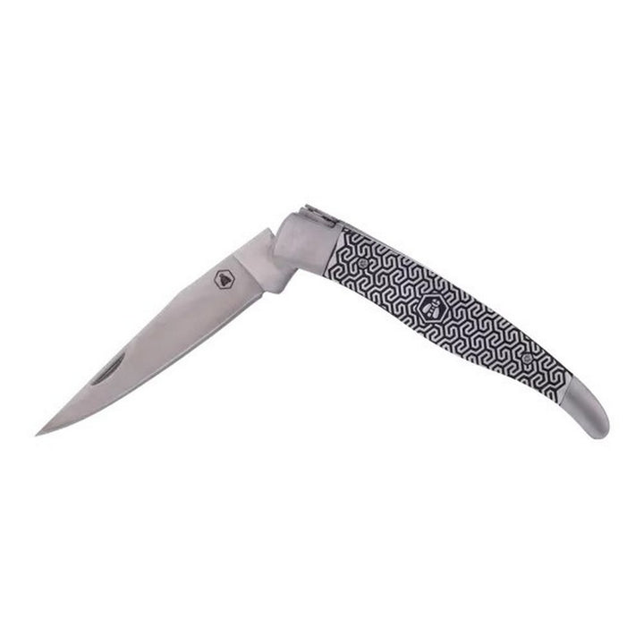 Laguiole Decorated Metal Folding Knife