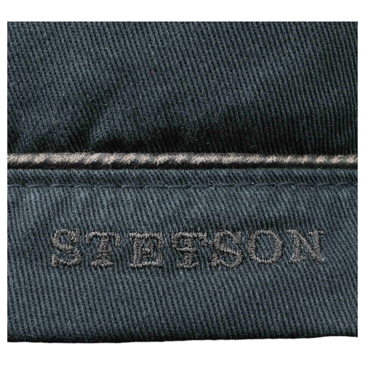 Stetson Two Color Army Cap Cotton Denim Blue - Army Cap fra Stetson hos The Prince Webshop