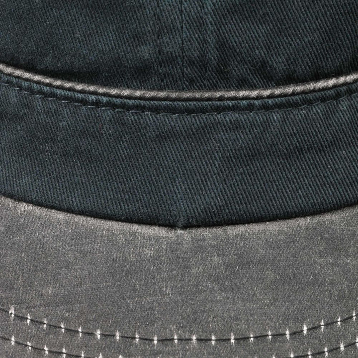 Stetson Two Color Army Cap Cotton Denim Blue - Army Cap fra Stetson hos The Prince Webshop