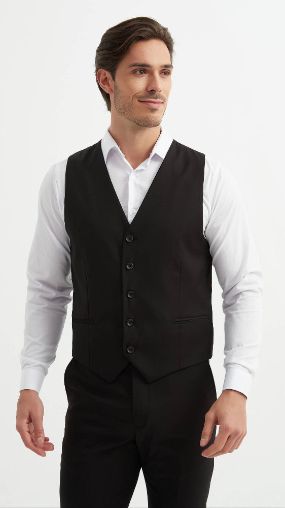 Yves Enzo Paris - Sort Vest - Vest fra Yves Enzo hos The Prince Webshop