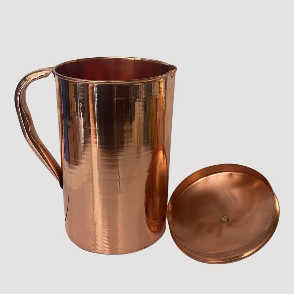 Ren kobberkande glat med låg ± 2 liter (750 g)