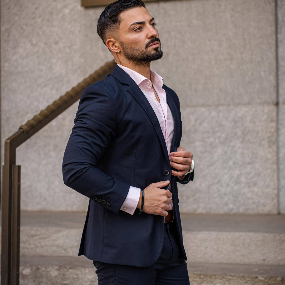 Rustfrit Stål Armbånd "Franco" - Sort