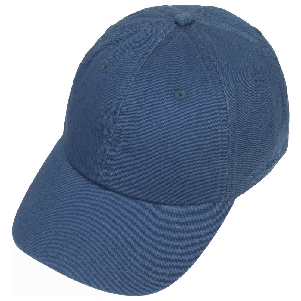 Stetson Baseball Cap Cotton - Solid Blue
