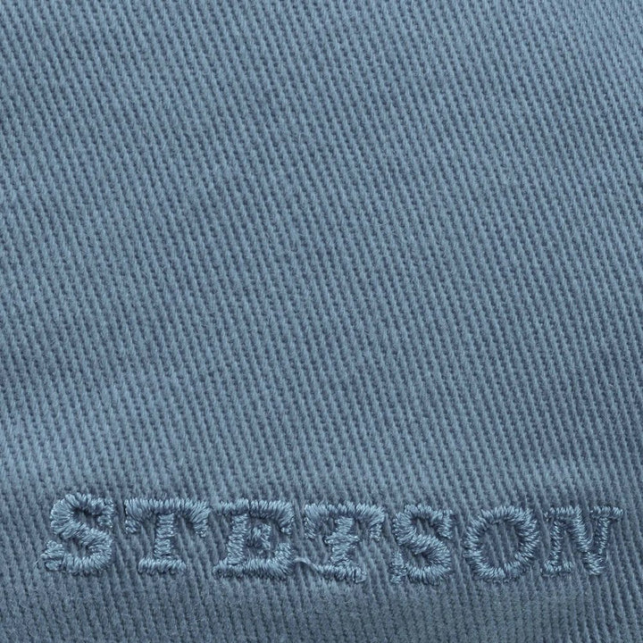 Stetson Baseball Cap Cotton - Kiinteävärinen taivaansininen