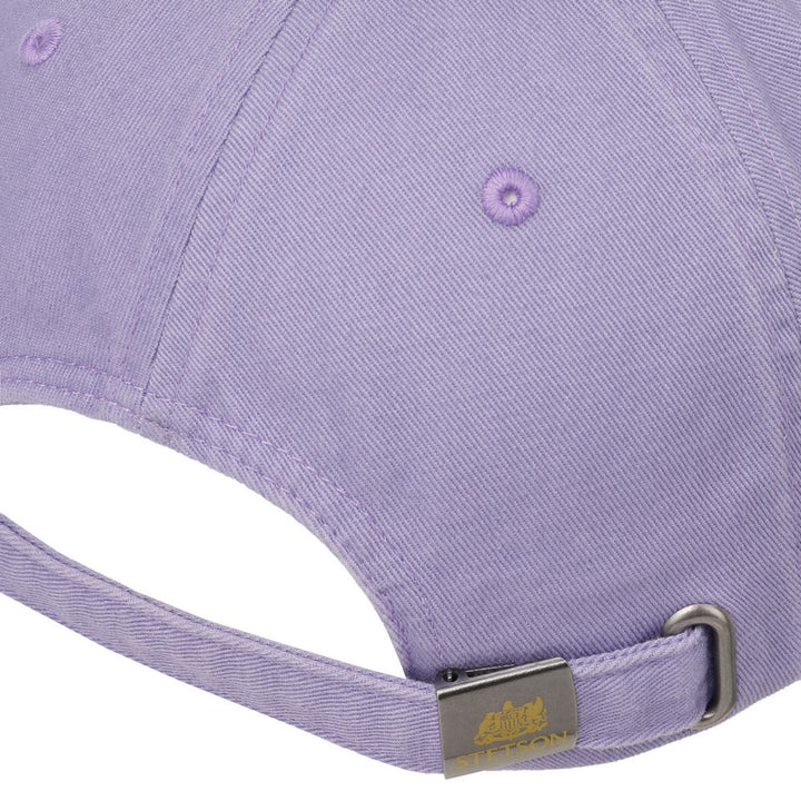 Stetson Baseball Cap Cotton - Solid Color Lilac