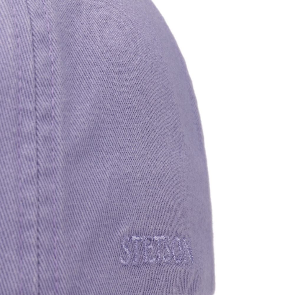 Stetson Baseball Cap Cotton - Solid Color Lilac