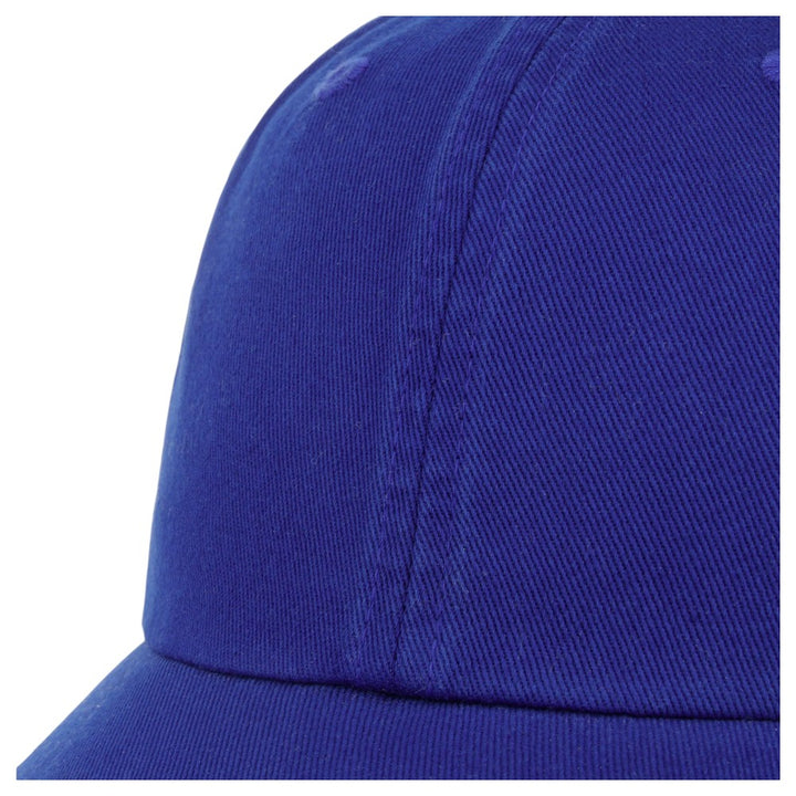 Stetson Baseball Cap Cotton - Ensfarvet Kongeblå - Baseball Cap fra Stetson hos The Prince Webshop