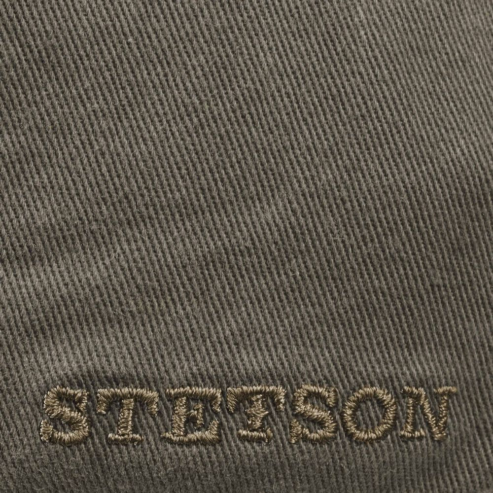 Stetson Baseball Cap Cotton - yksivärinen khaki