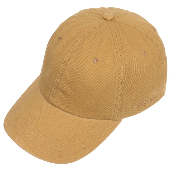 Stetson Baseball Cap Cotton - Ensfarvet Beige - Baseball Cap fra Stetson hos The Prince Webshop