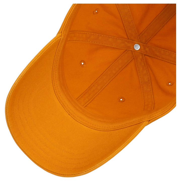 Stetson Baseball Cap Cotton - Ensfarvet Tangerine - Baseball Cap fra Stetson hos The Prince Webshop