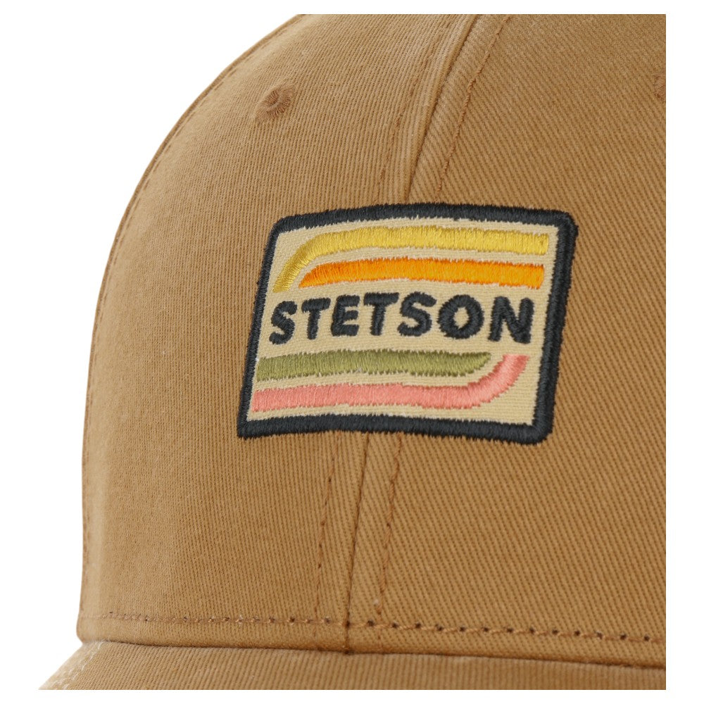 Stetson Baseball Cap Chino Twill Earth Brown - Baseball Cap fra Stetson hos The Prince Webshop
