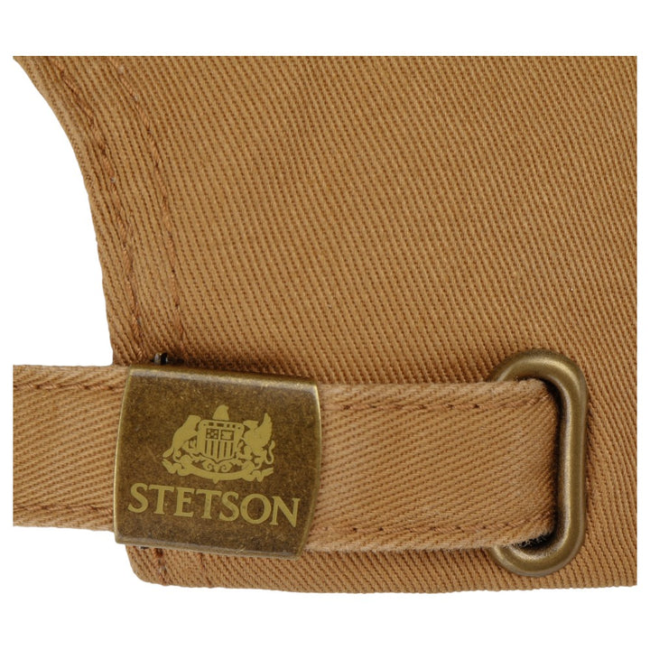 Stetson Baseball Cap Chino Twill Earth Brown - Baseball Cap fra Stetson hos The Prince Webshop