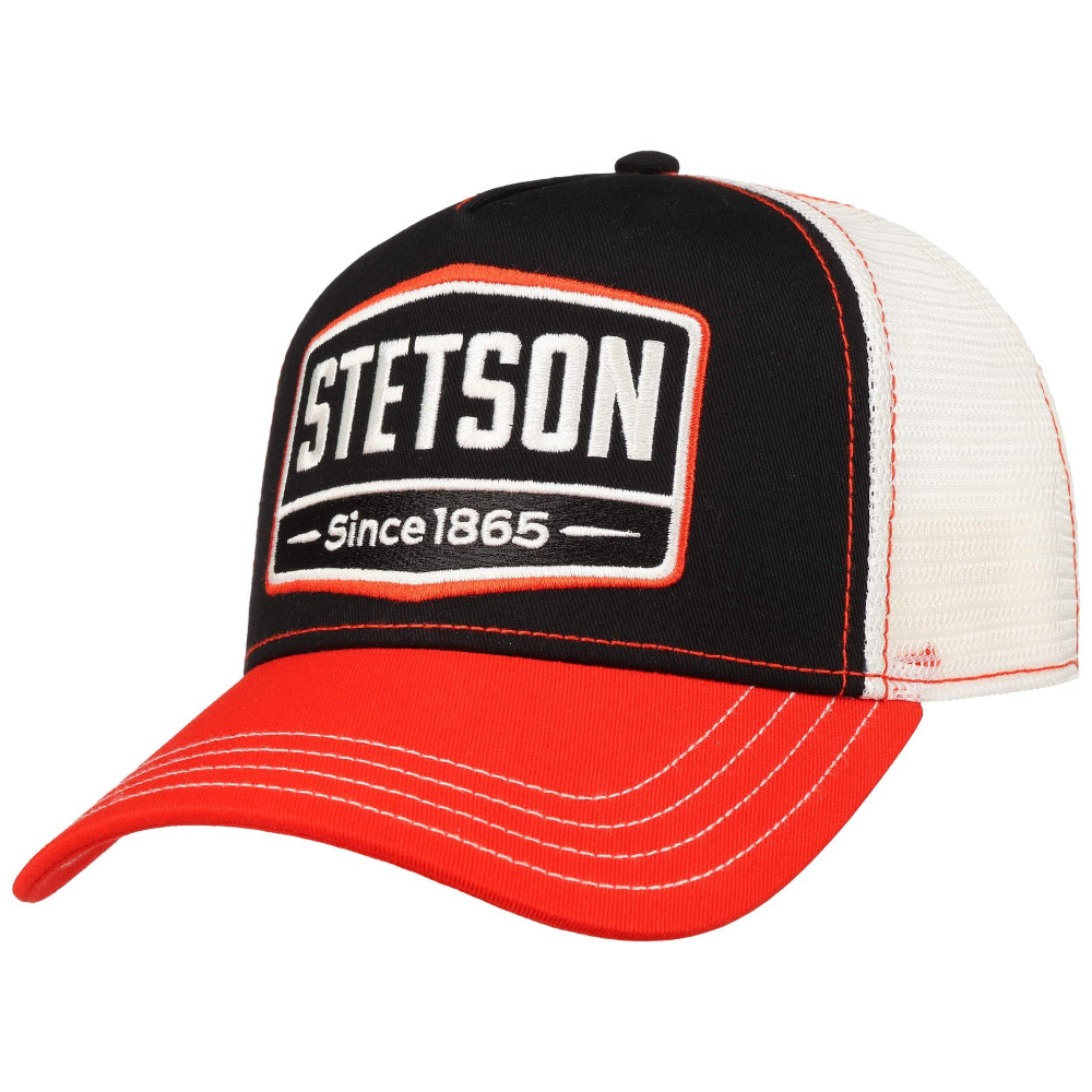 Stetson Trucker Cap Gasoline Red/Black