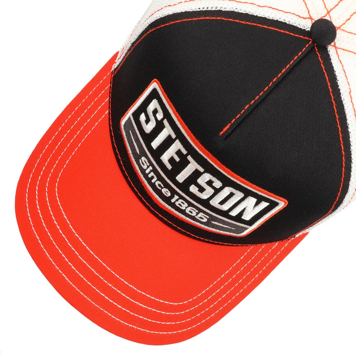 Stetson Trucker Cap Gasoline Red/Black