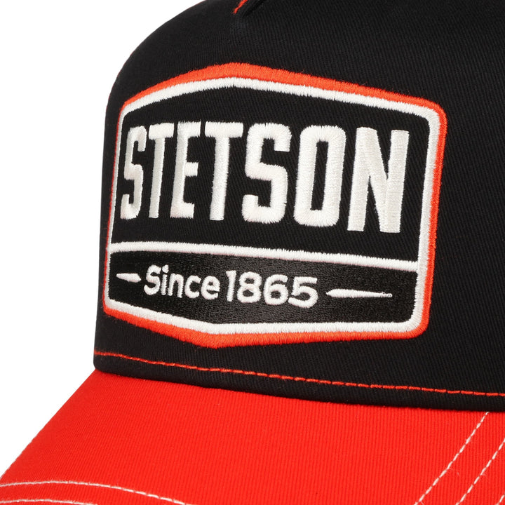Stetson Trucker Cap Gasoline Red/Black