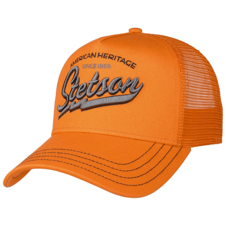 Stetson Trucker Cap American Heritage Classic Orange