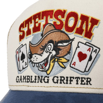 Stetson Gambling Drifter Trucker Style Baseball Cap