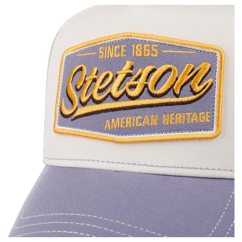 Stetson Trucker Cap American Heritage Vintage Lilac - Baseball Cap fra Stetson hos The Prince Webshop
