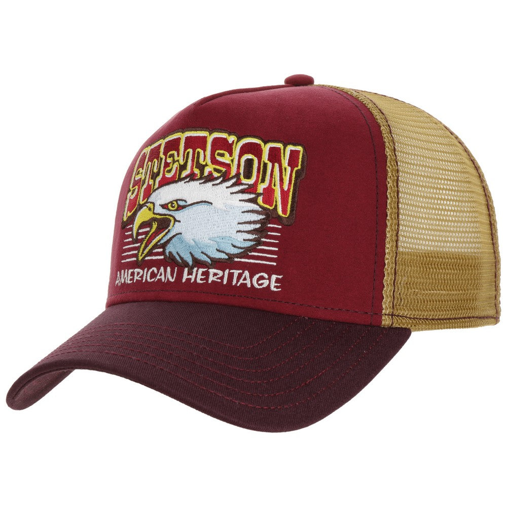 Stetson Eagle Head Trucker Style Baseball Cap - Baseball Cap fra Stetson hos The Prince Webshop