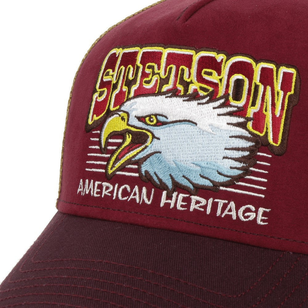 Stetson Eagle Head Trucker Style Baseball Cap