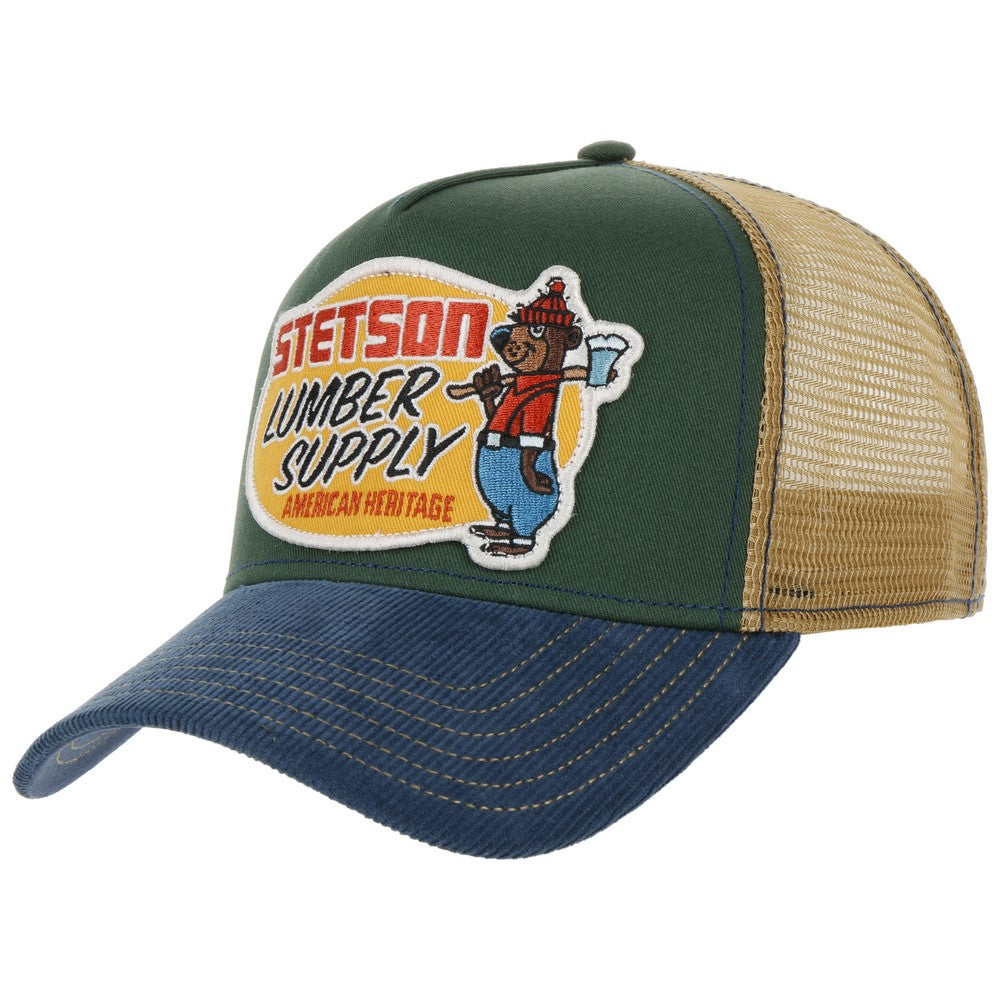 Stetson Lumber Supply Trucker Style Baseball Cap - Baseball Cap fra Stetson hos The Prince Webshop