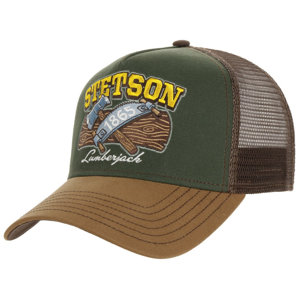 Stetson Lumberjack Trucker Style Baseball Cap - Baseball Cap fra Stetson hos The Prince Webshop