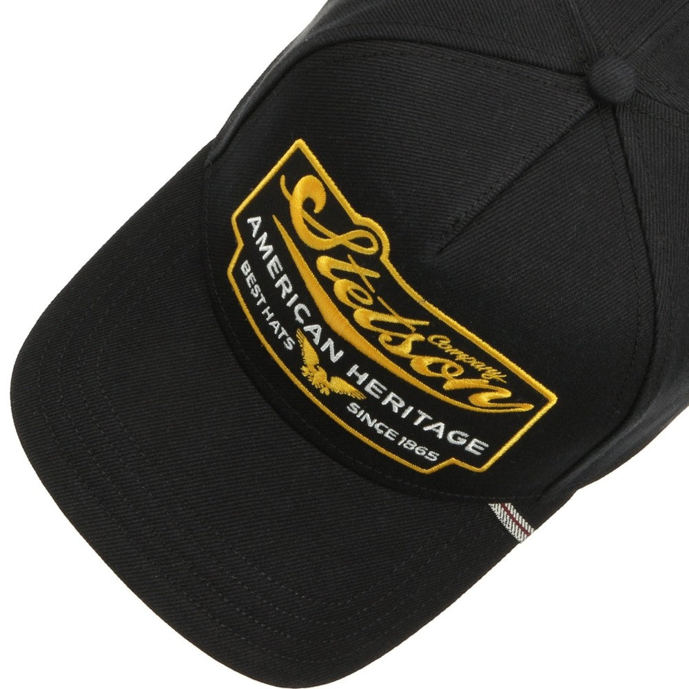 Stetson Eagle - Sort Twill Trucker Cap