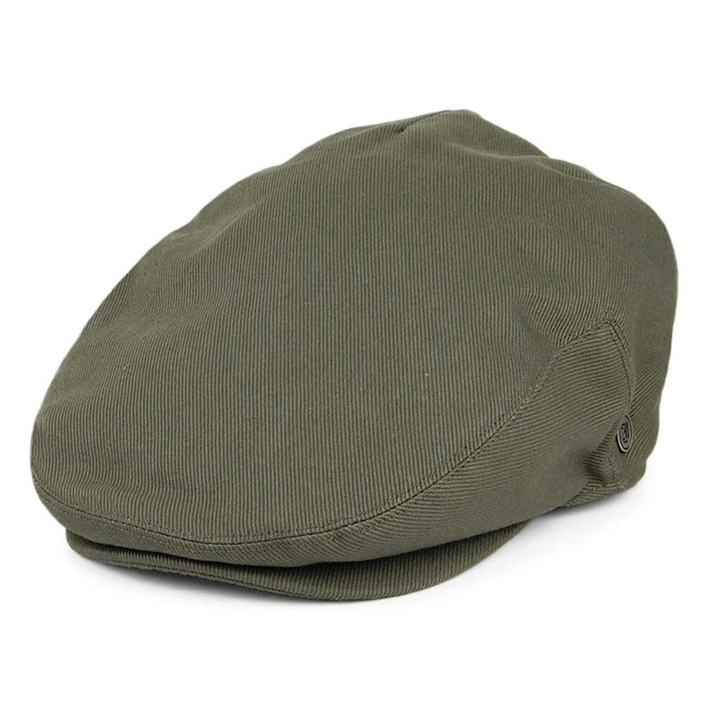 Jaxon & James Cotton Flat Cap - Olive