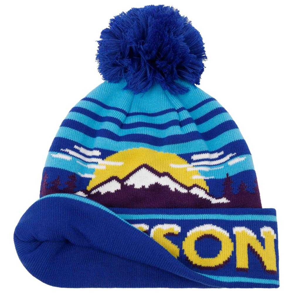 Stetson Beanie Pompom Freestyle Hat - sininen