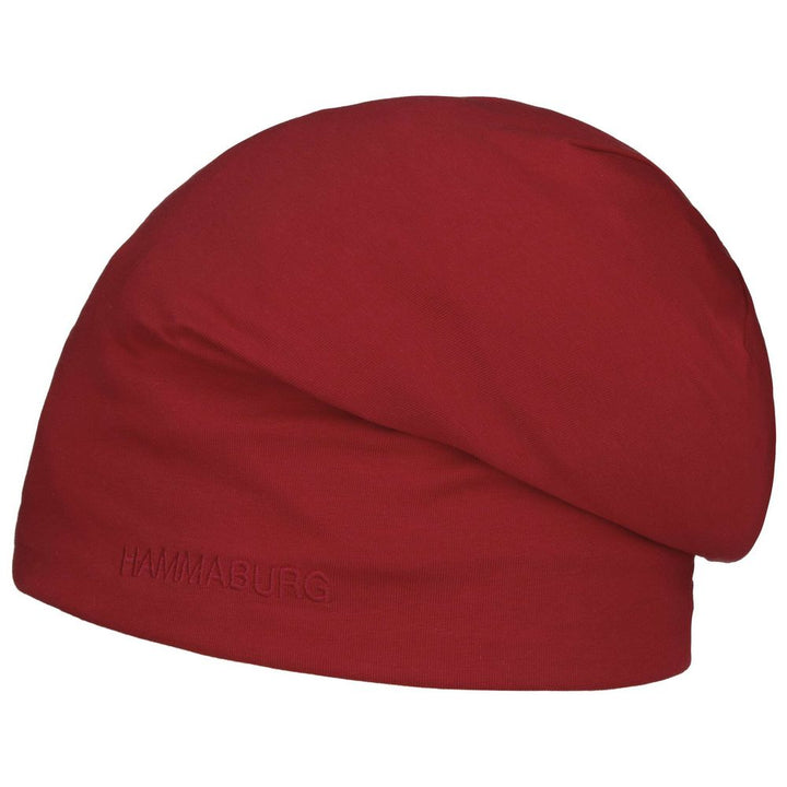 Hammaburg Long Beanie Reversible Jersey Red/Striped