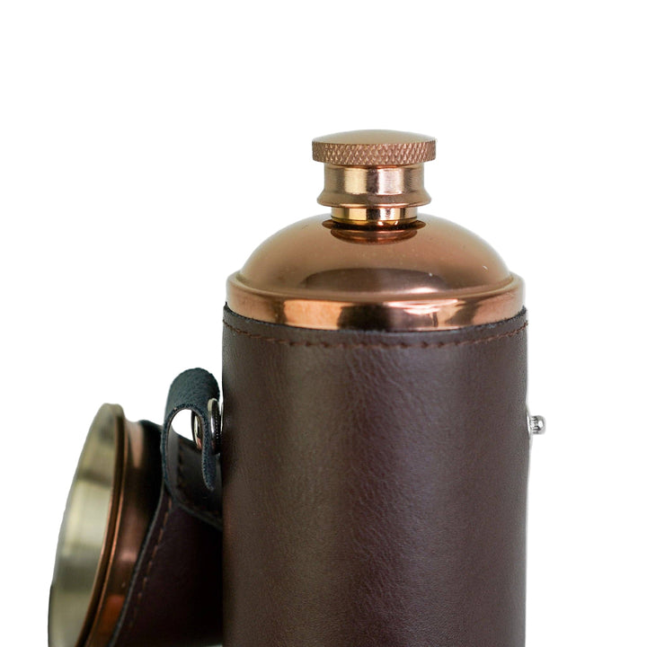 8 oz Kobber Hunters Lommelærke