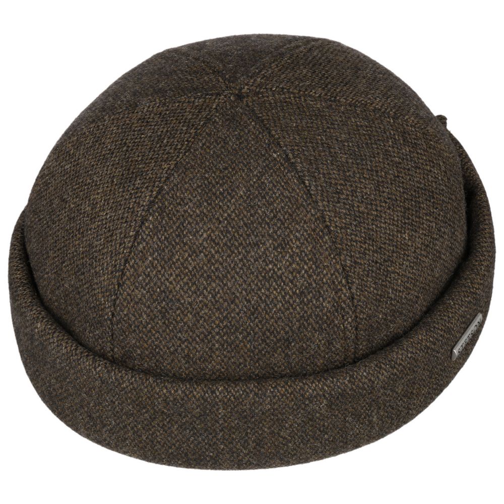 Stetson Docker Cap Wool - ruskea ateria